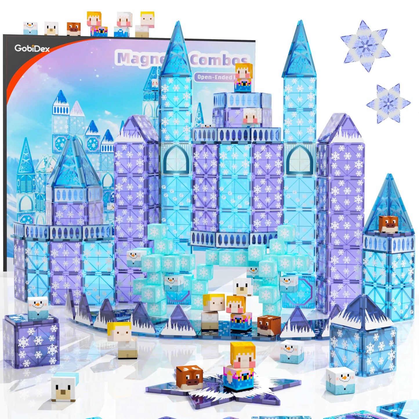 GobiDex Princess Castle Magnetic Building Set